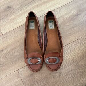 Dr. Scholl's Leather Loafers with Buckle